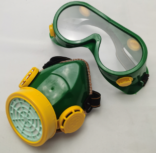 Activated Carbon Gas Mask for Paint Spray Protection