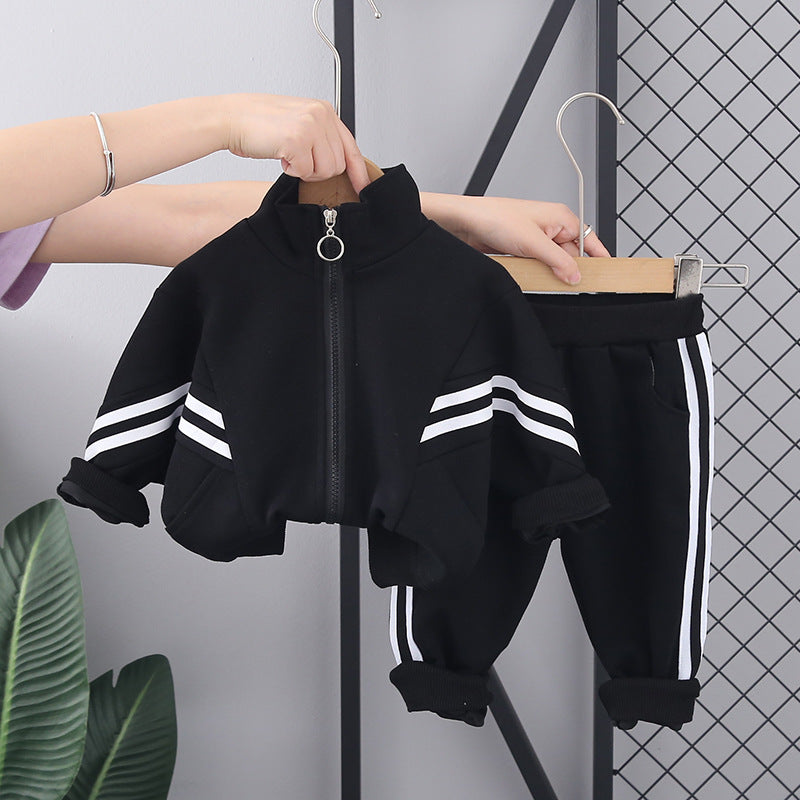 Stylish Boys' Sports Two-Piece Outfit for Spring/Fall