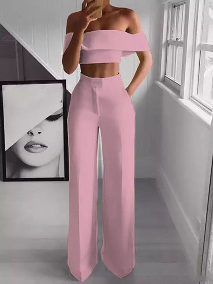 Women's Sexy Top and Pants Two-Piece Set