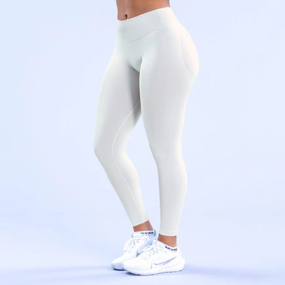 Women's Seamless Low Waist Pleated Hip Lift Fitness Yoga Pants - Modernrush.us
