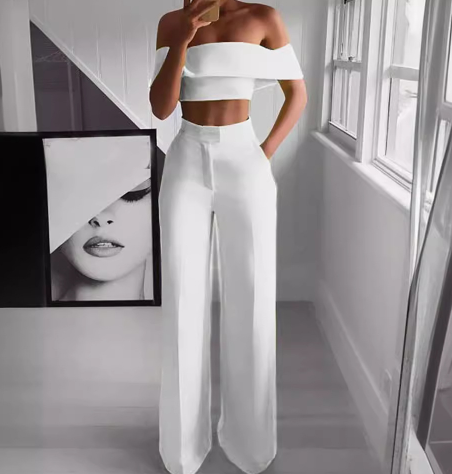 Women's Sexy Top and Pants Two-Piece Set