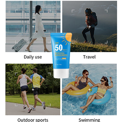Moisturizing Whitening Sunscreen for Facial Skin Care - Modernrush.us