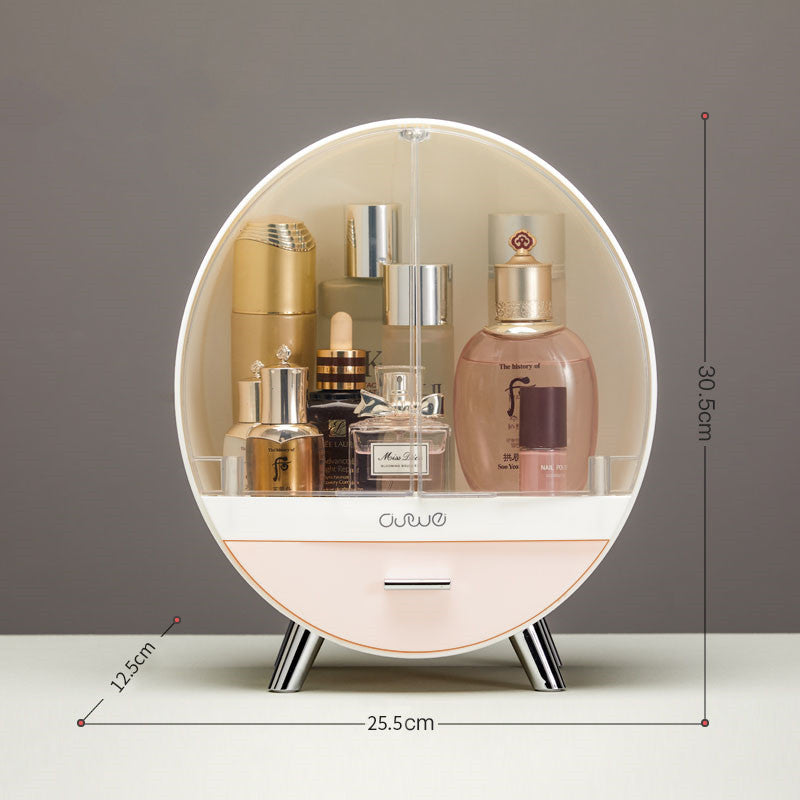 Lipstick Organizer and Makeup Storage Box for Desktop
