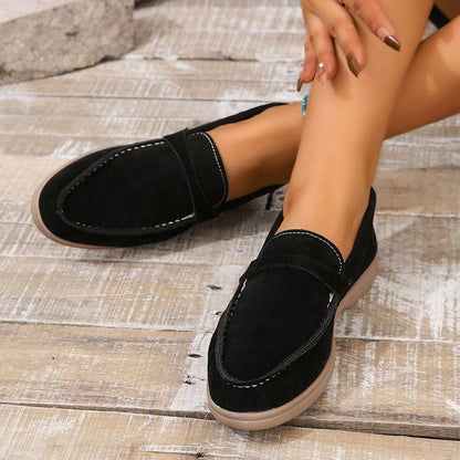 2023 Women's Slip-On Loafers Retro Casual Shoes - Modernrush.us