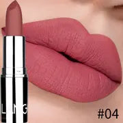 Matte Waterproof Velvet Lipstick - 8 Colors Available