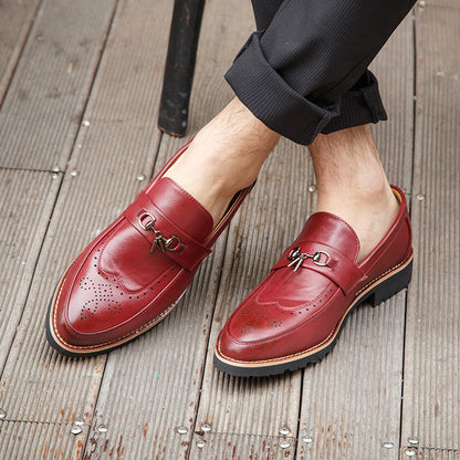 2018 Men's Brogue Dress Shoes - Stylish & Breathable - Modernrush.us