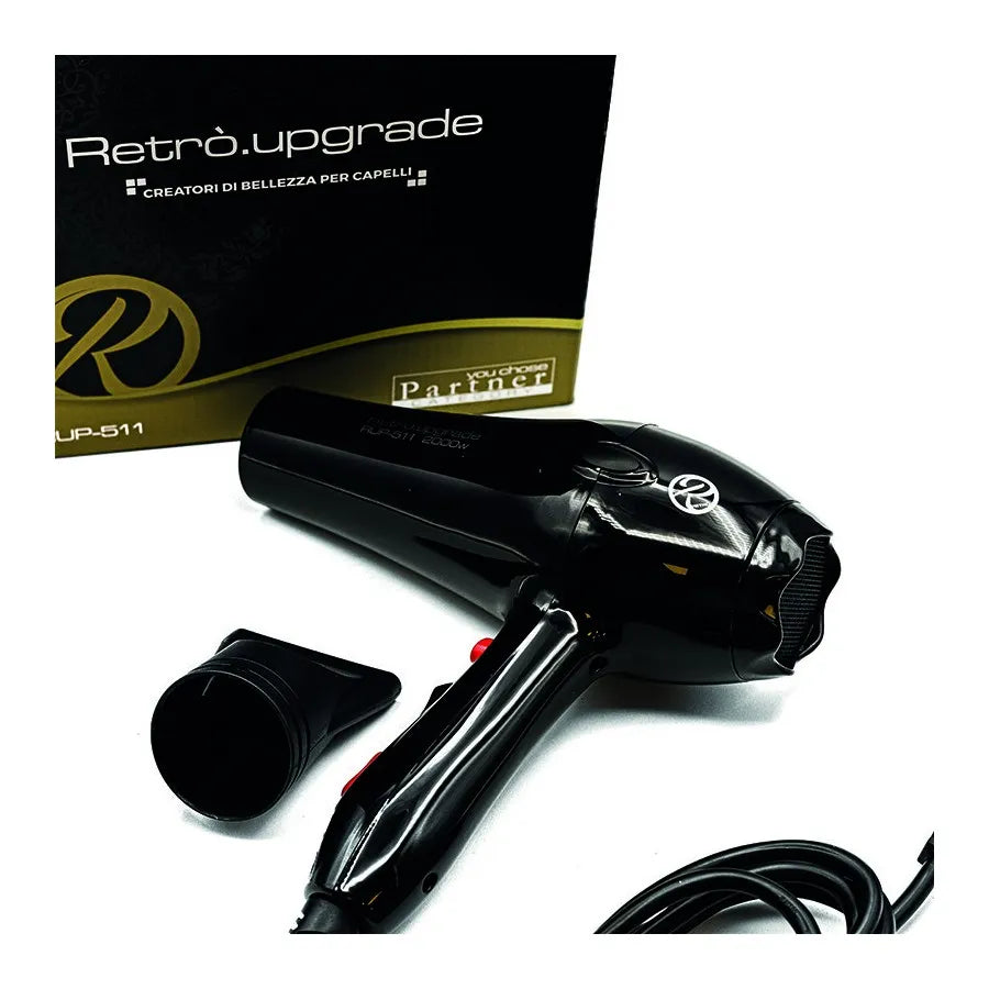 RETRO RUP-511 ASCIUGACAPELLI PROFESSIONALE 2000 W