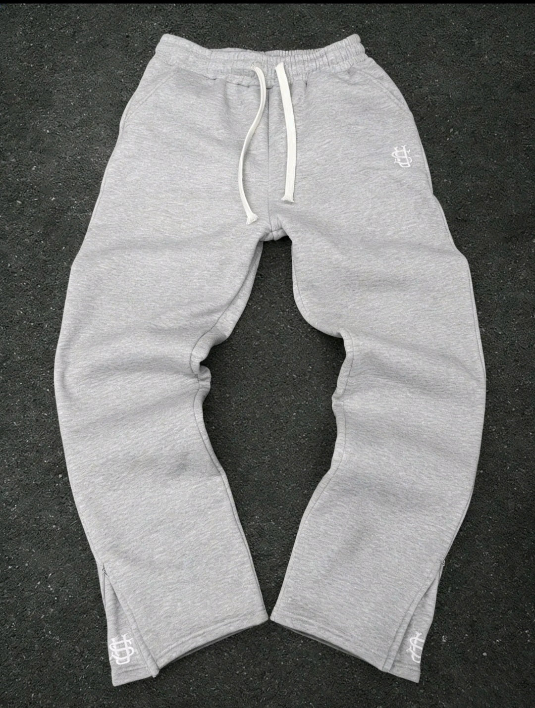 Vintage Y2K Streetwear Hip-Hop Zipper Loose Fit Athletic Tracksuit Set - Modernrush.us