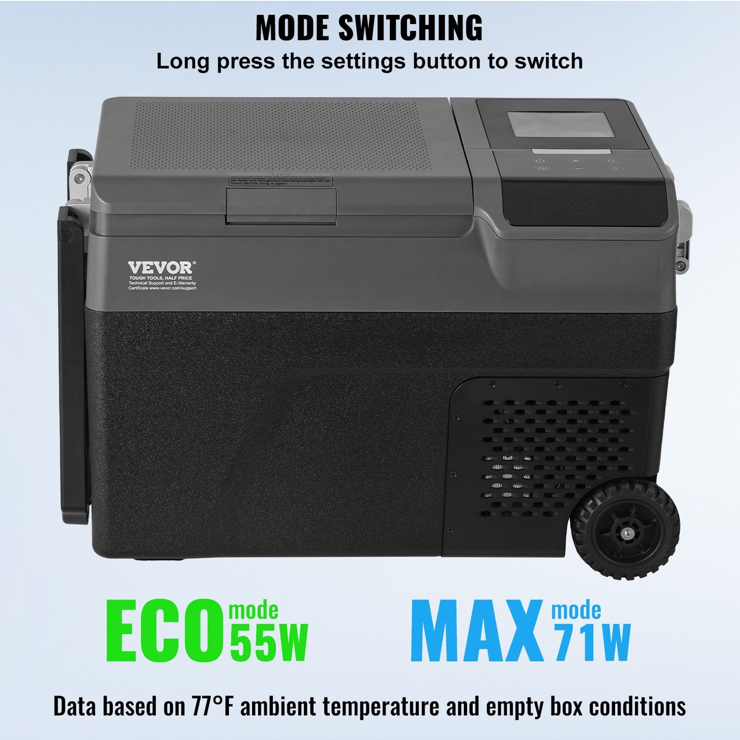 Portable Car Refrigerator, with Ice Making Function, 12 Volt Car
