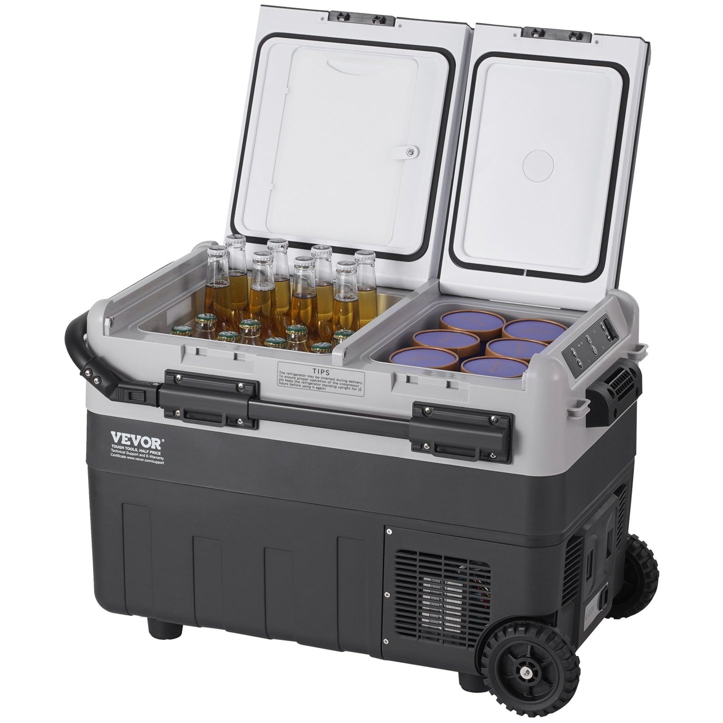 Portable Car Refrigerator, 12 Volt Car Refrigerator Fridge, 40 L /