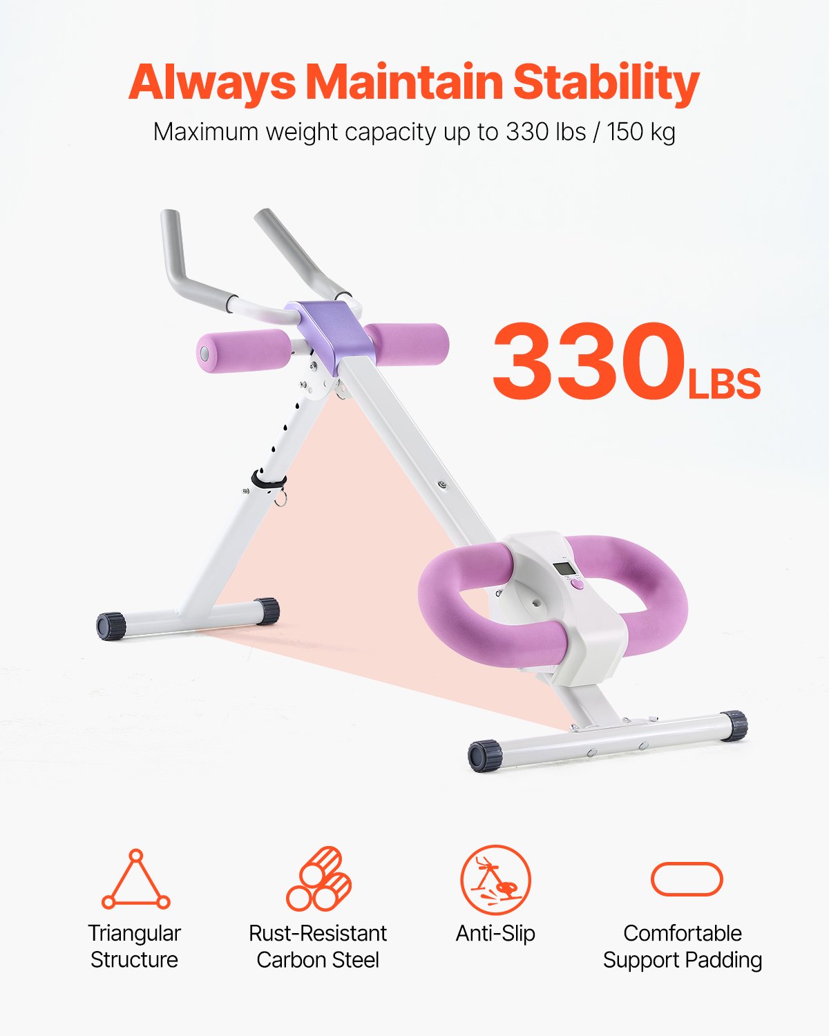 AB Workout Machine, Ab Workout Equipment at Home Gym, Core & Abdominal