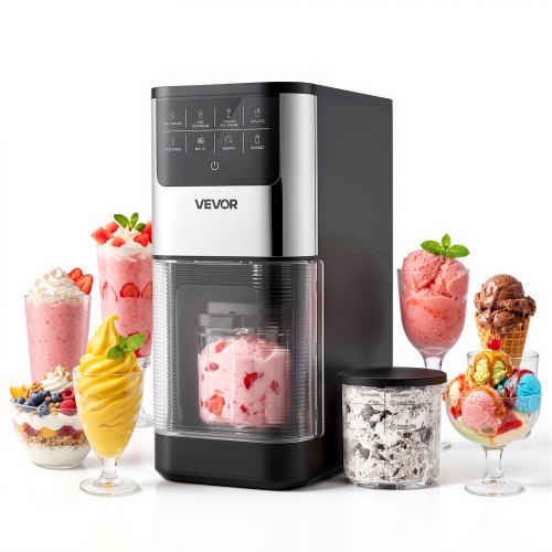 Ice Cream Maker, 7-in-1 Frozen Treat Maker for Gelato, Sorbet,