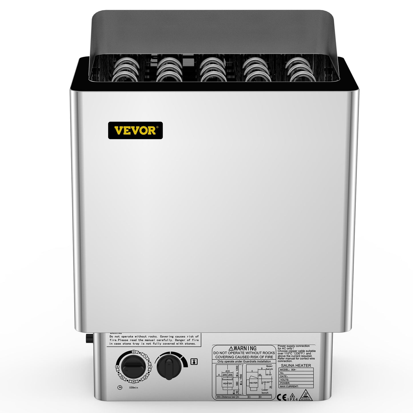 9KW Sauna Heater Stove 380V-415V Wet&Dry Electric Sauna Heater with