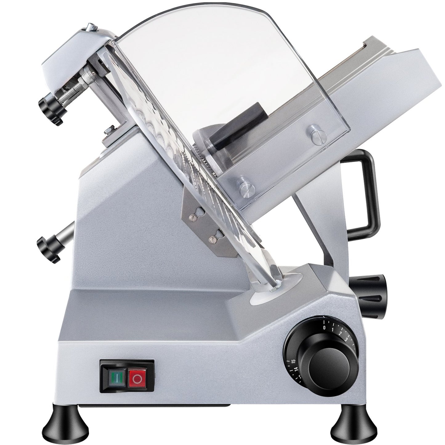 Commercial Meat Slicer, 240W Electric Deli Food Slicer, 10 inch Carbon