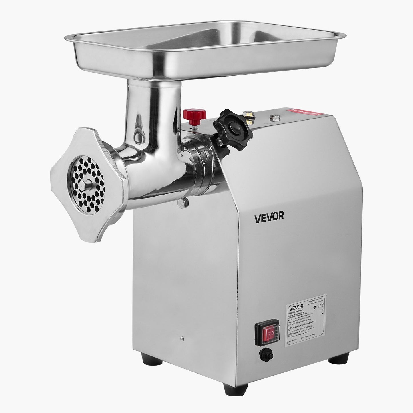 Commercial Electric Meat Grinder, 4.2 kg/min Capacity, #22 Industrial