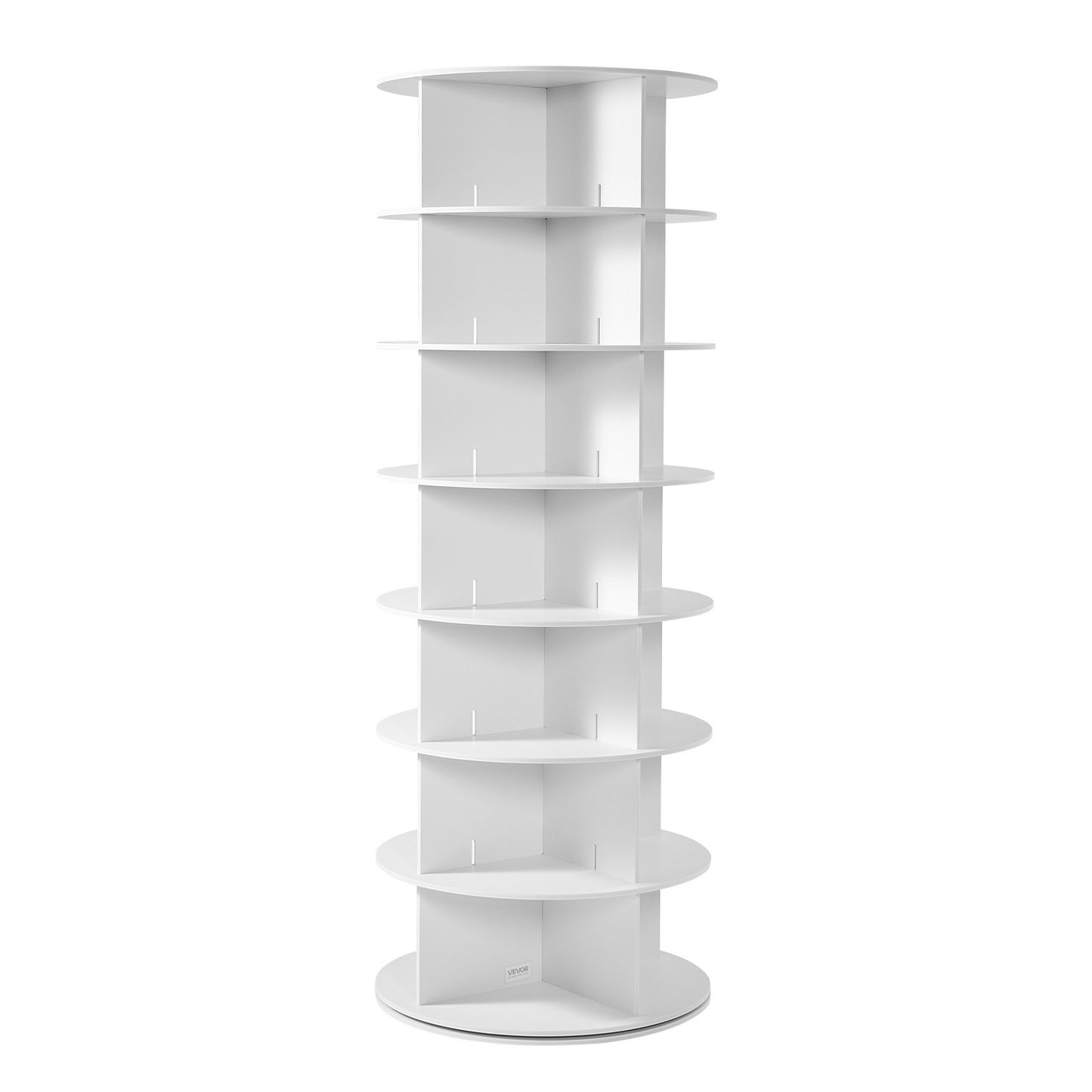 7 Tiers Rotating Shoe Rack Tower, 360° Spinning Shoe Rack, Revolving