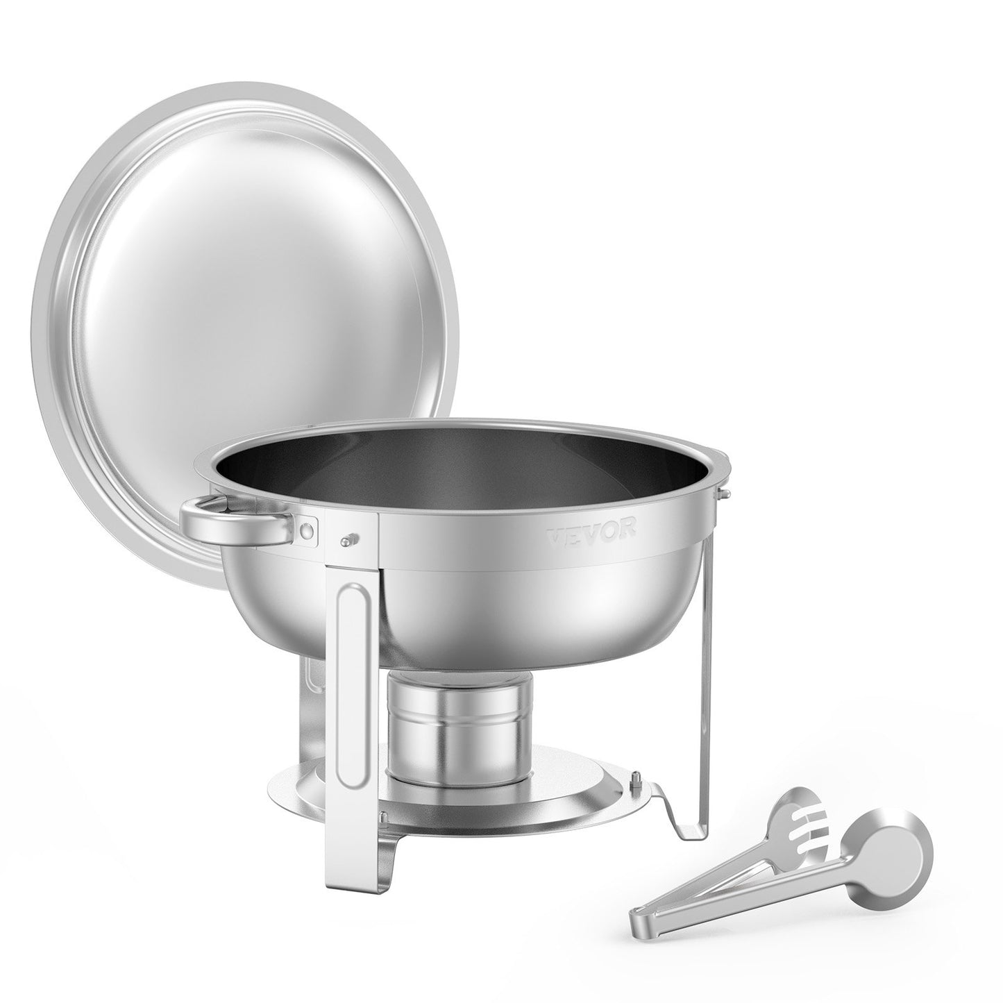 Chafing Dish Buffet Set, 5 Qt 4 Pack, Stainless Steel Chafer with 4